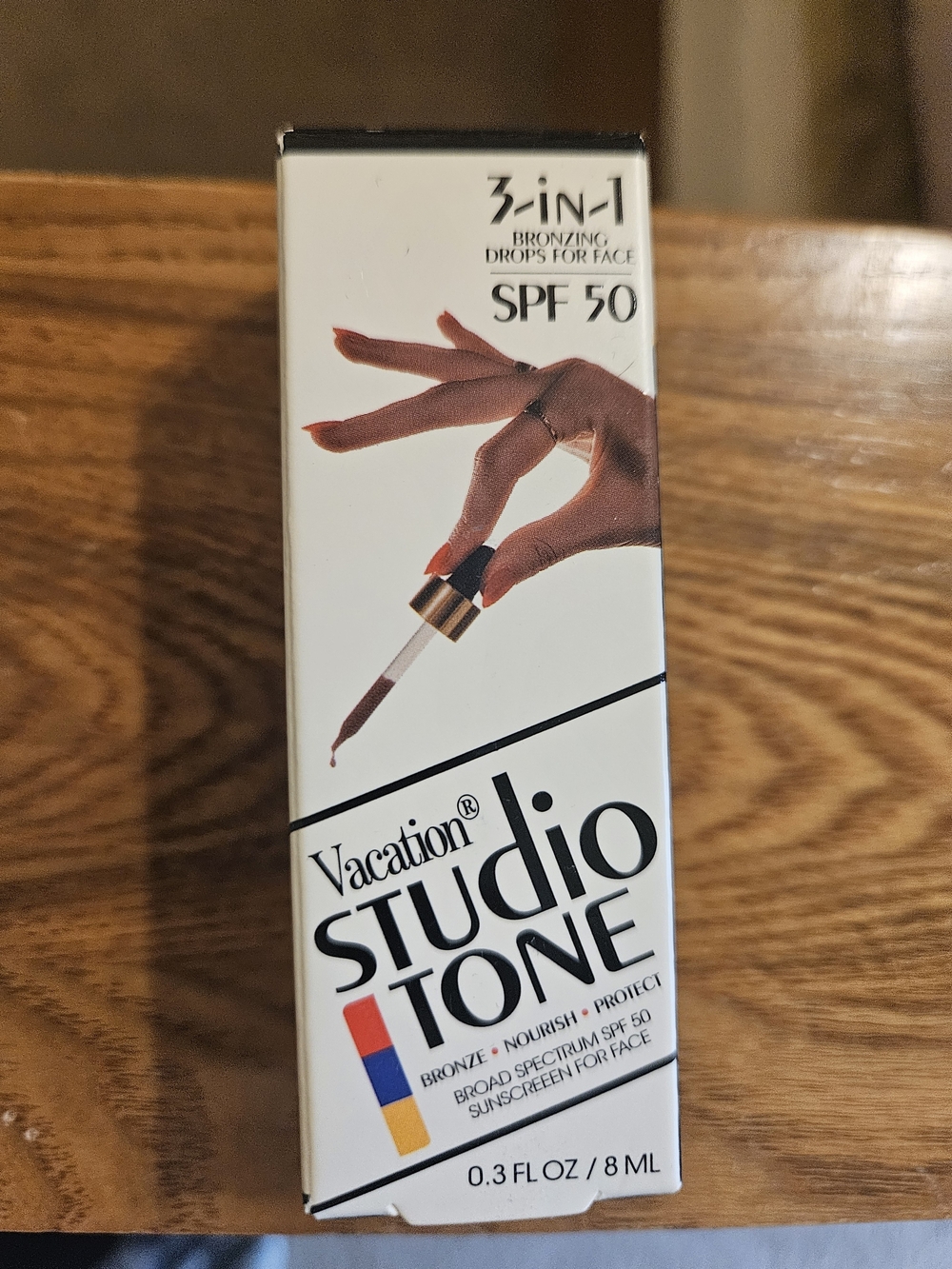Vacation Studio Tone Bronzing Drops SPF 50 — Warm Bronze